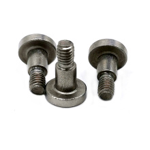 Stainless steel ss304 / 306 hex slotted Shoulder screws